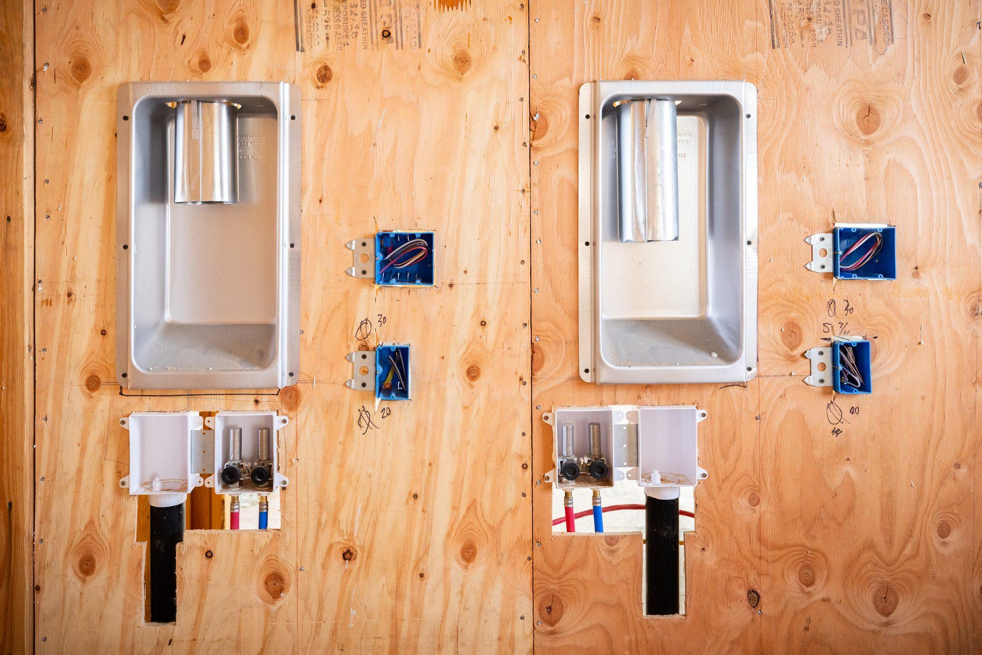 Plumbing service work